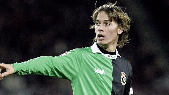 Sergio Canales, durante su paso por Racing.