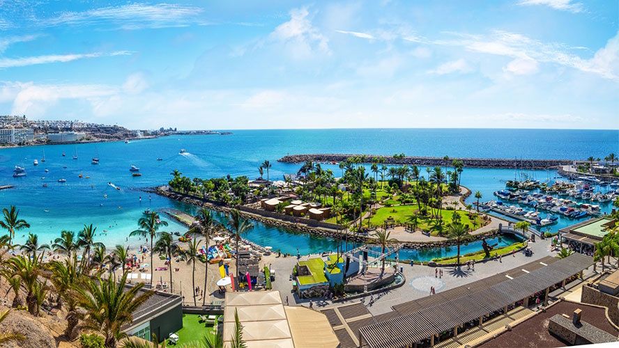 Arguineguín, en Gran Canaria.