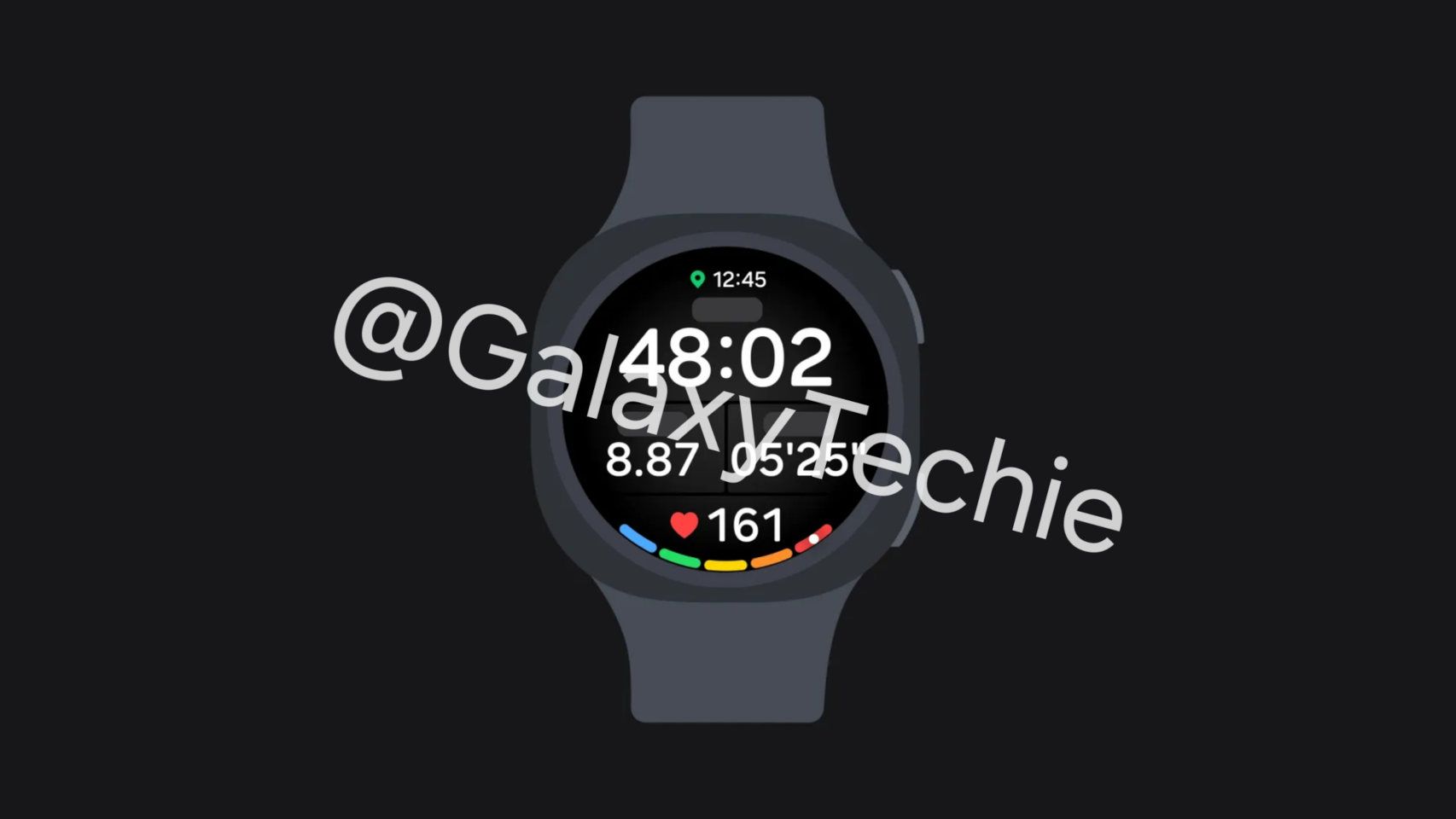 Nueva pantalla de ejercicio de los Galaxy Watch