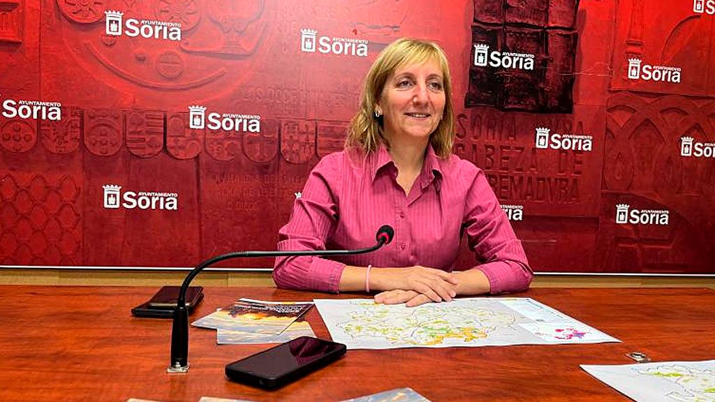 Yolanda Santos, concejala del Ayuntamiento de Soria.
