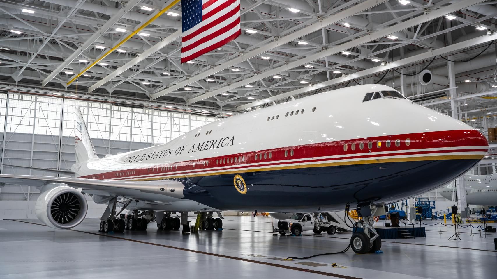 Boeing 747-8 'Air Force One' cedido por Catar a EEUU