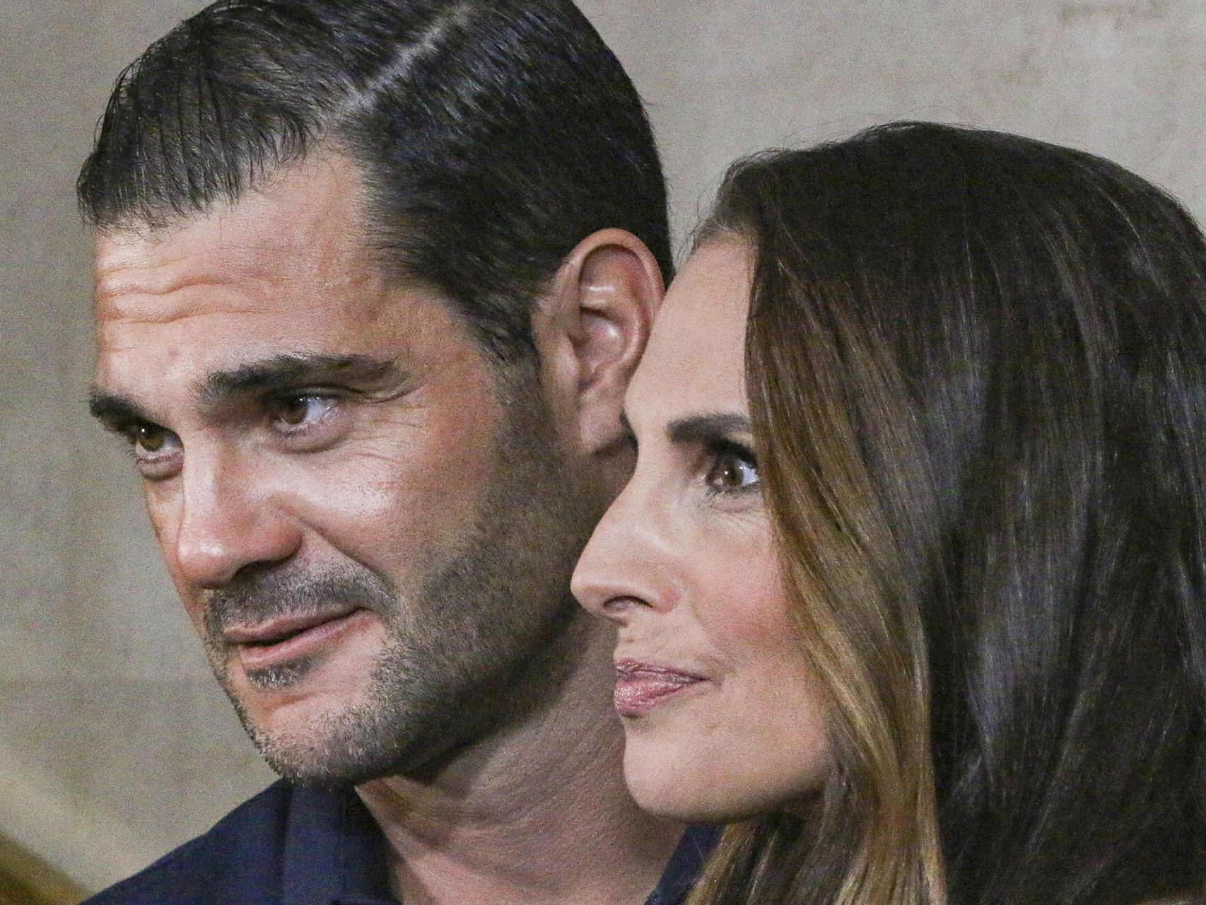 La expareja formada por Nuria Fergó y Juan Pablo Lauro.