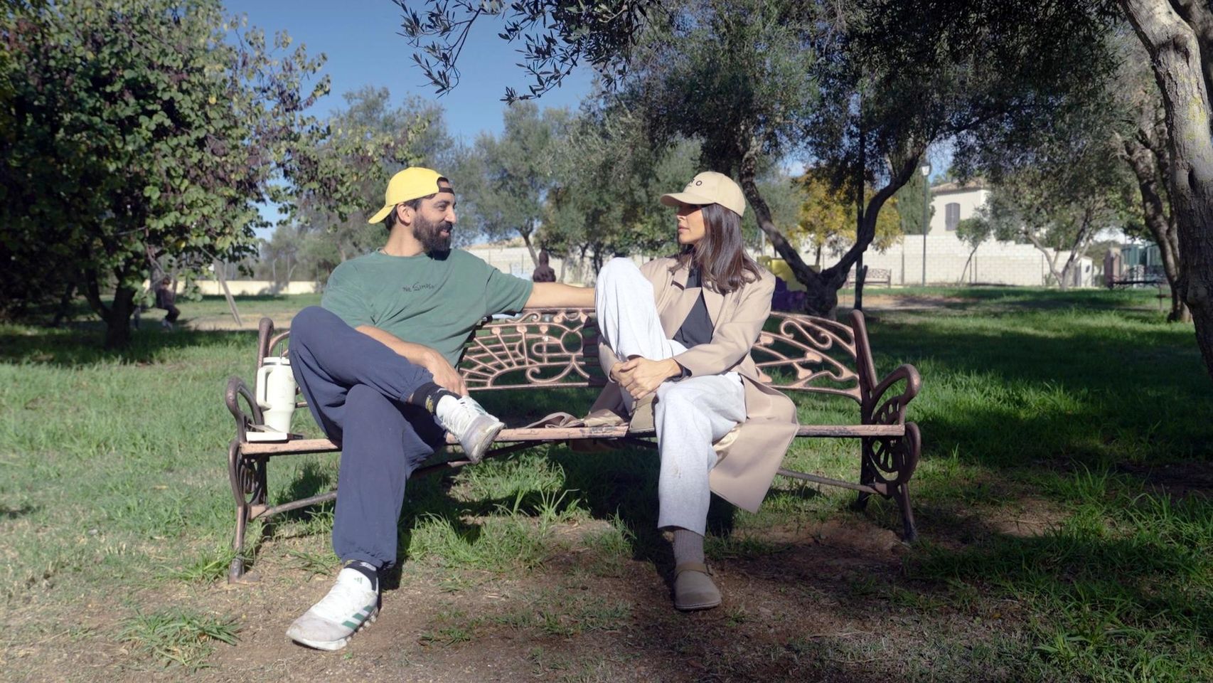 Rocío Osorno con su exmarido Coco Robatto.