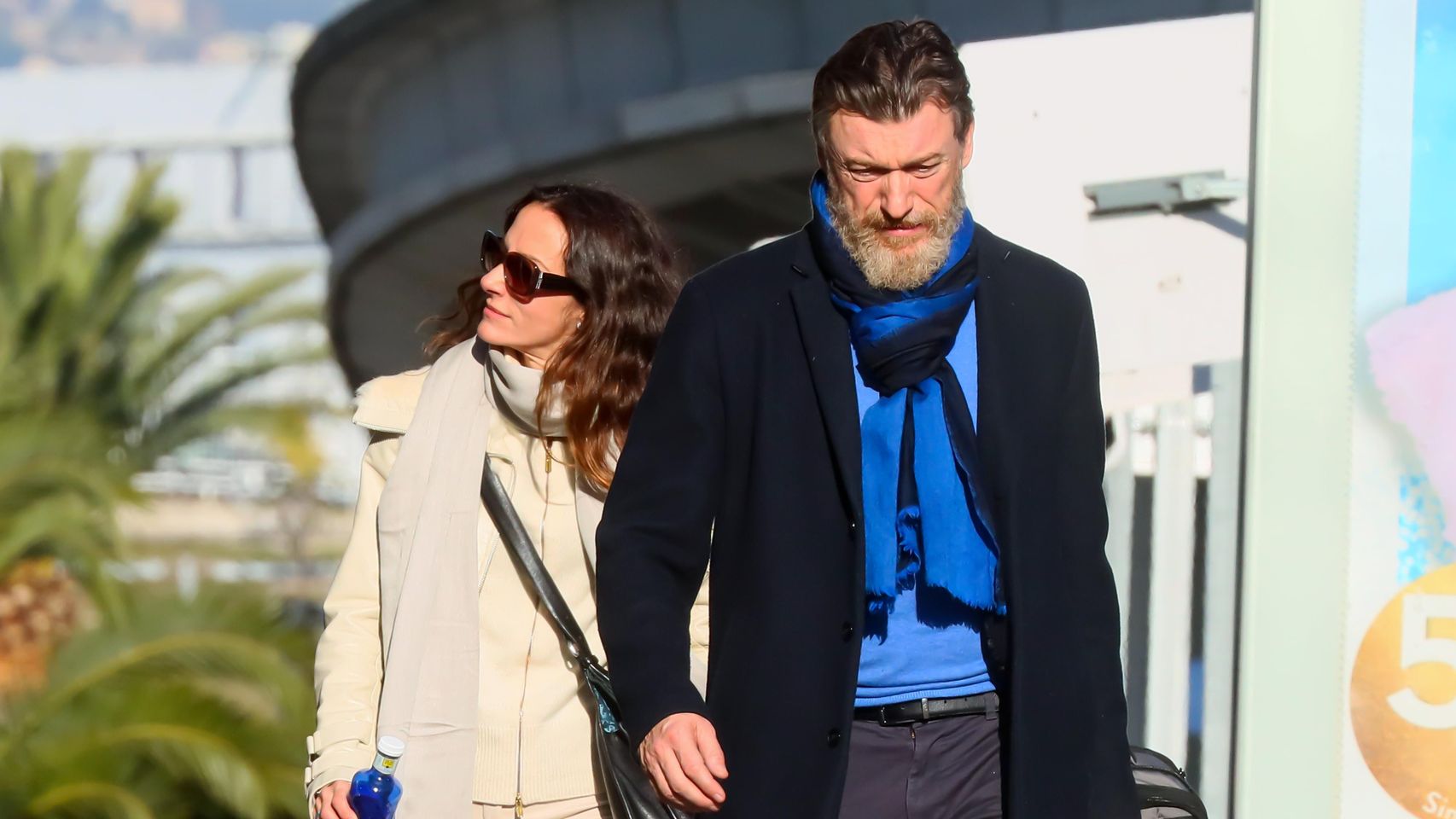 Telma Ortiz con Gavin Bonnar.