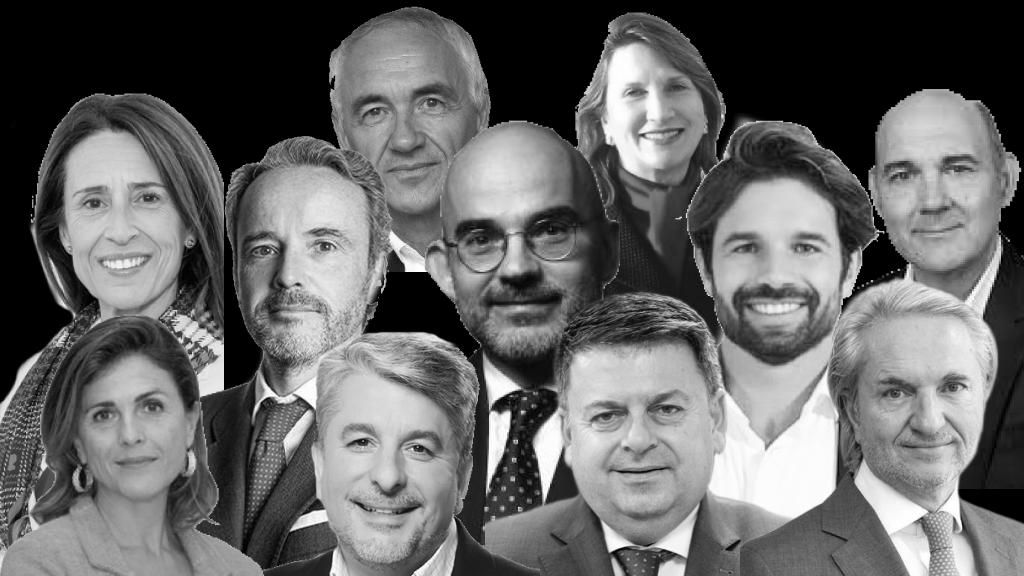 Los once referentes fichados por Ineca.