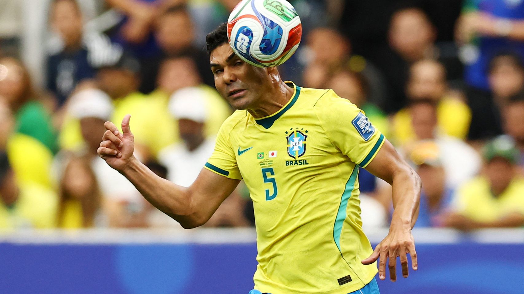 Casemiro, durante el Mundial.