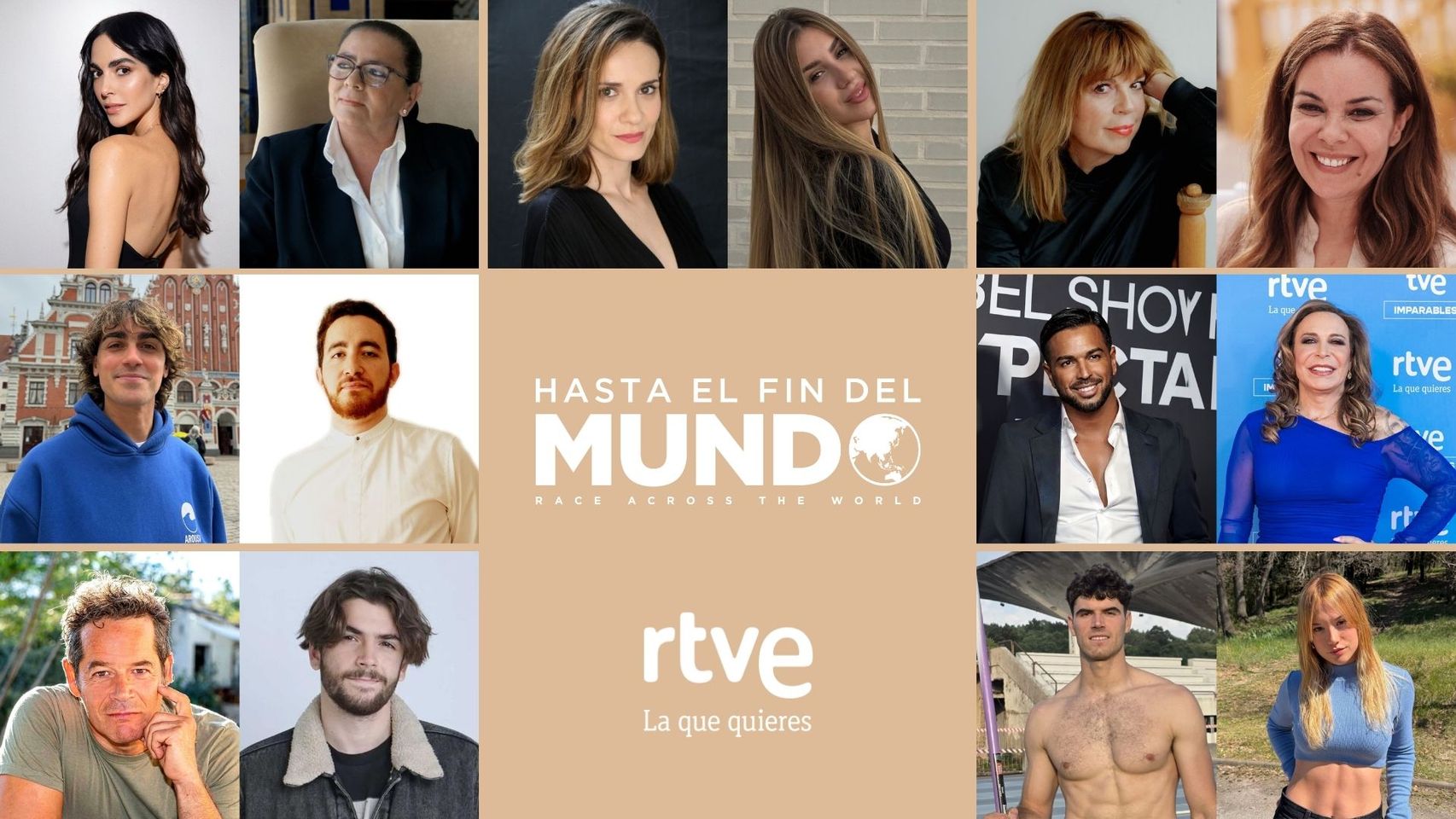 Los 14 concursantes de 'Hasta el fin del mundo'.