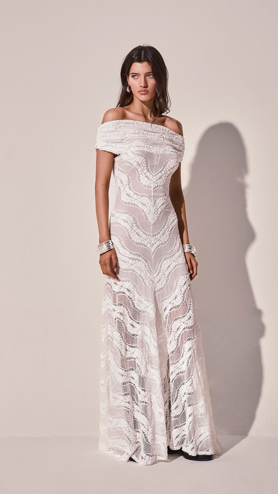 Vestido largo Oasis.