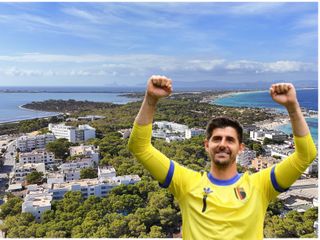 Asamblea de Formentera y Thibaut Courtois.