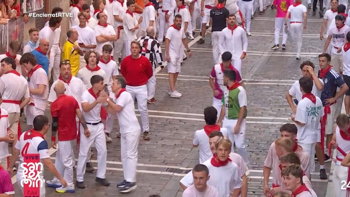 Primer encierro de San Fermín 2026, en directo