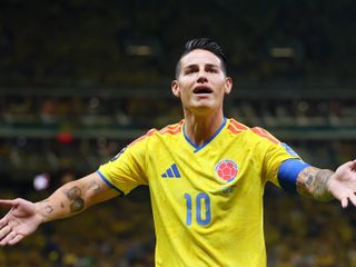 James Rodríguez, en el Mundial.