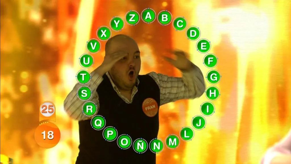 . Fran González, ganador del premio mayor de 1.542.000 euros en 'Pasapalabra' de Telecinco.