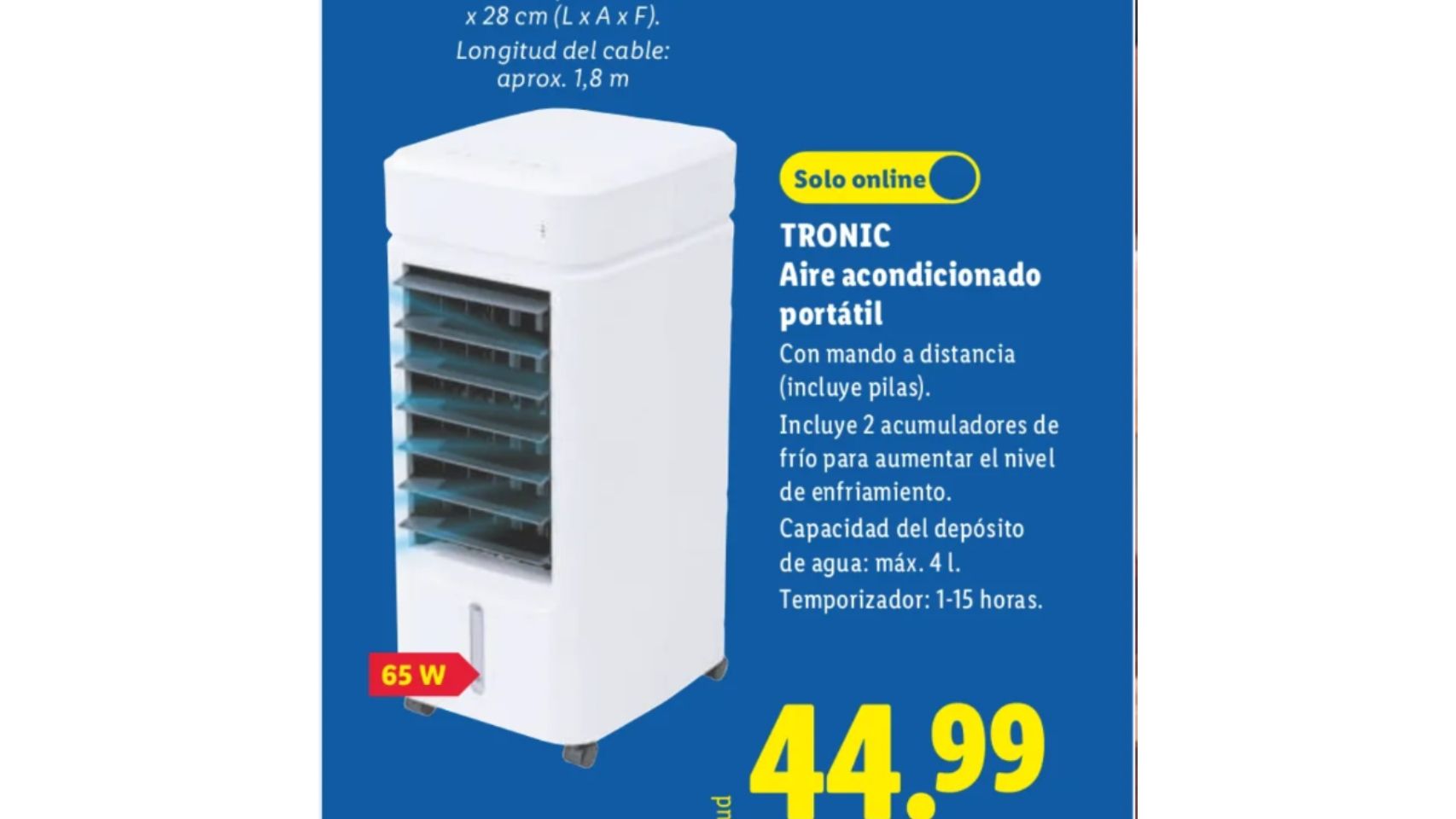 Aire acondicionado.