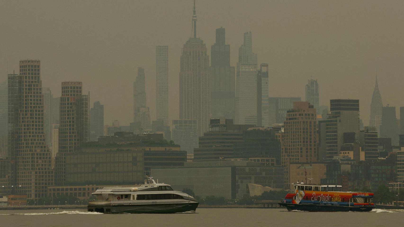 Manhattan, vista desde Brooklyn.
