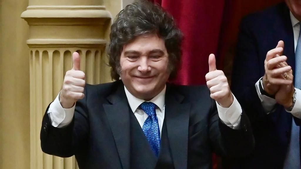 El presidente argentino, Javier Milei.