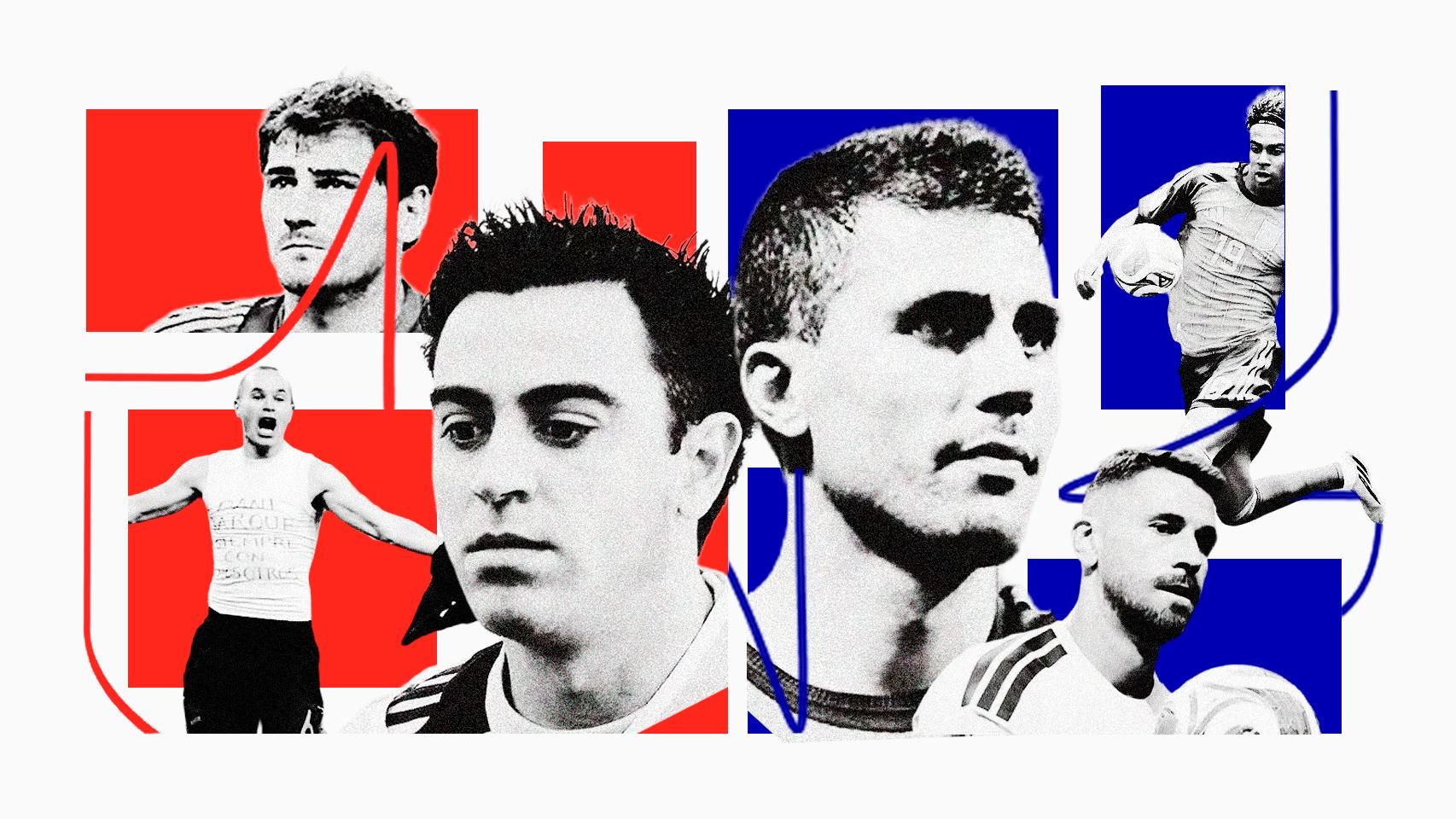 Comparativa de la Selección de 2010 con la de 2026.