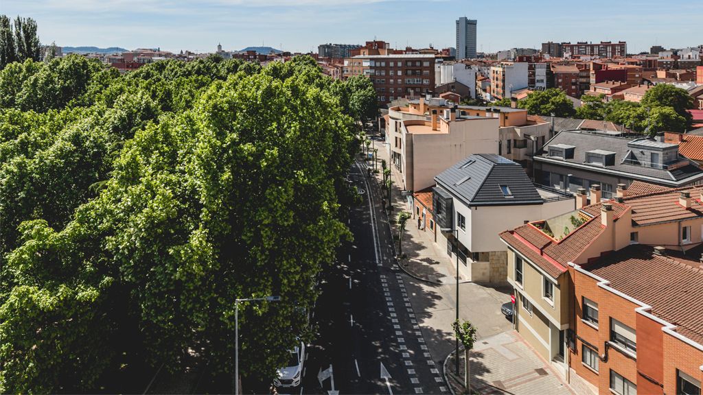 Imagen de la Casa Pasiva Victoria en Valladolid.