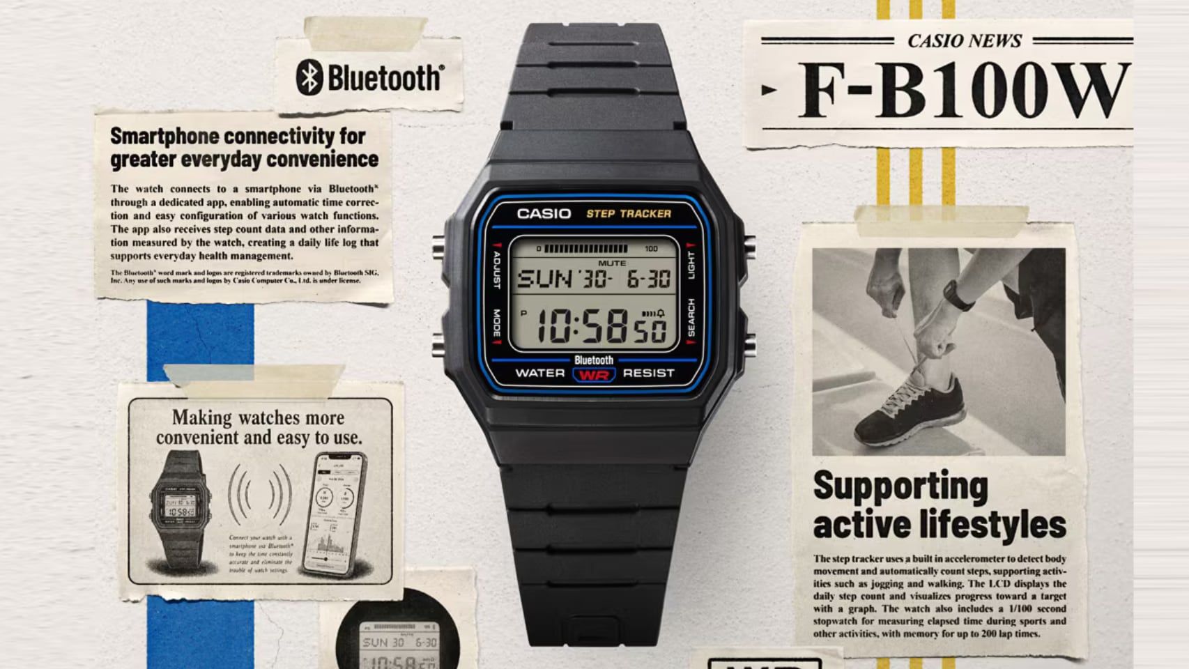 Casio F-B100W-1B