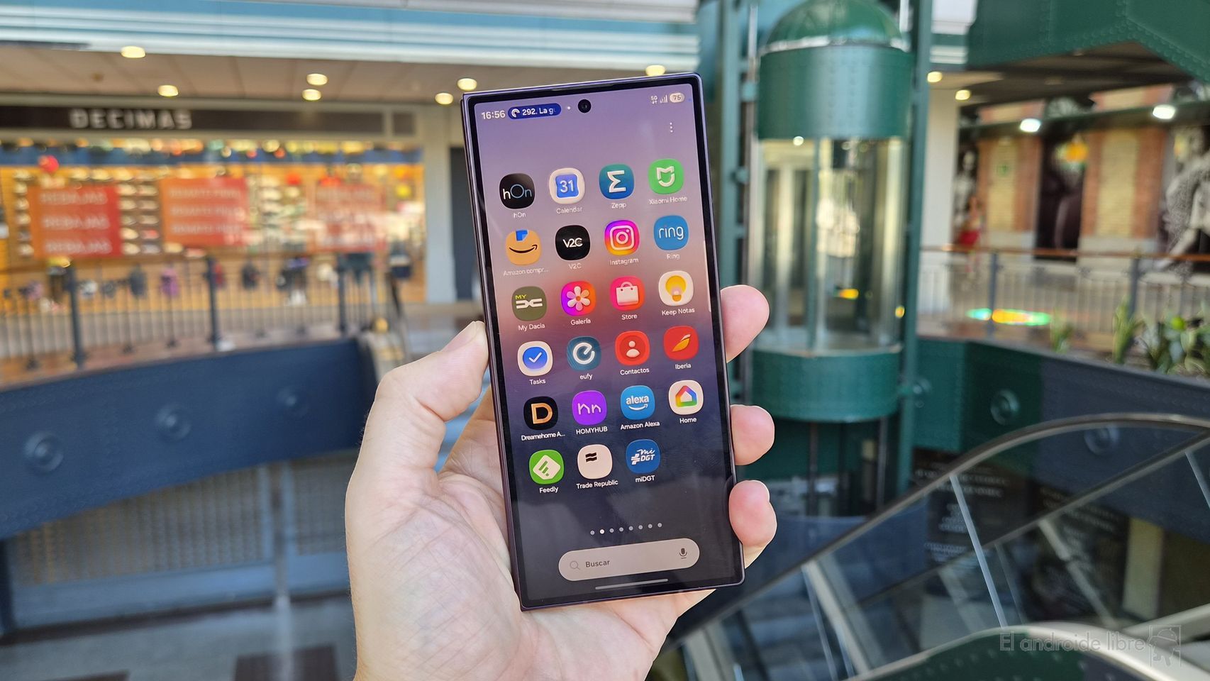 Pantalla exterior del Samsung Galaxy Z Fold 8 Ultra