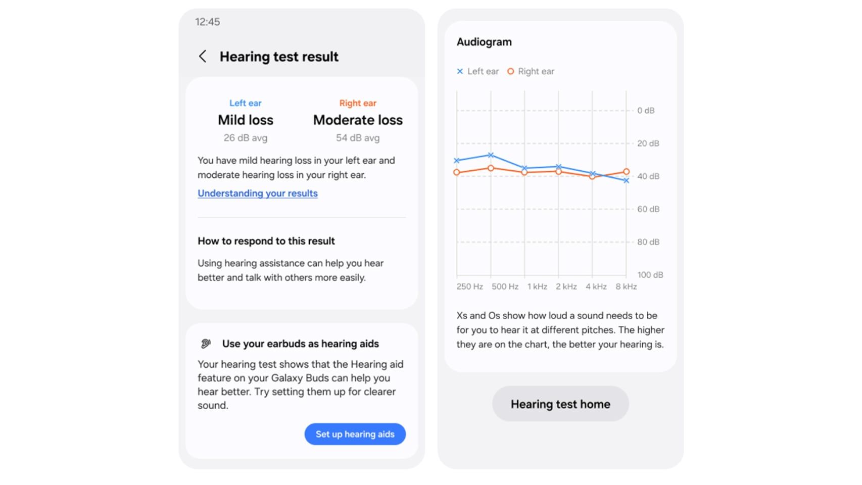 Interfaz de la nueva función de los Samsung Galaxy Buds 4 Pro