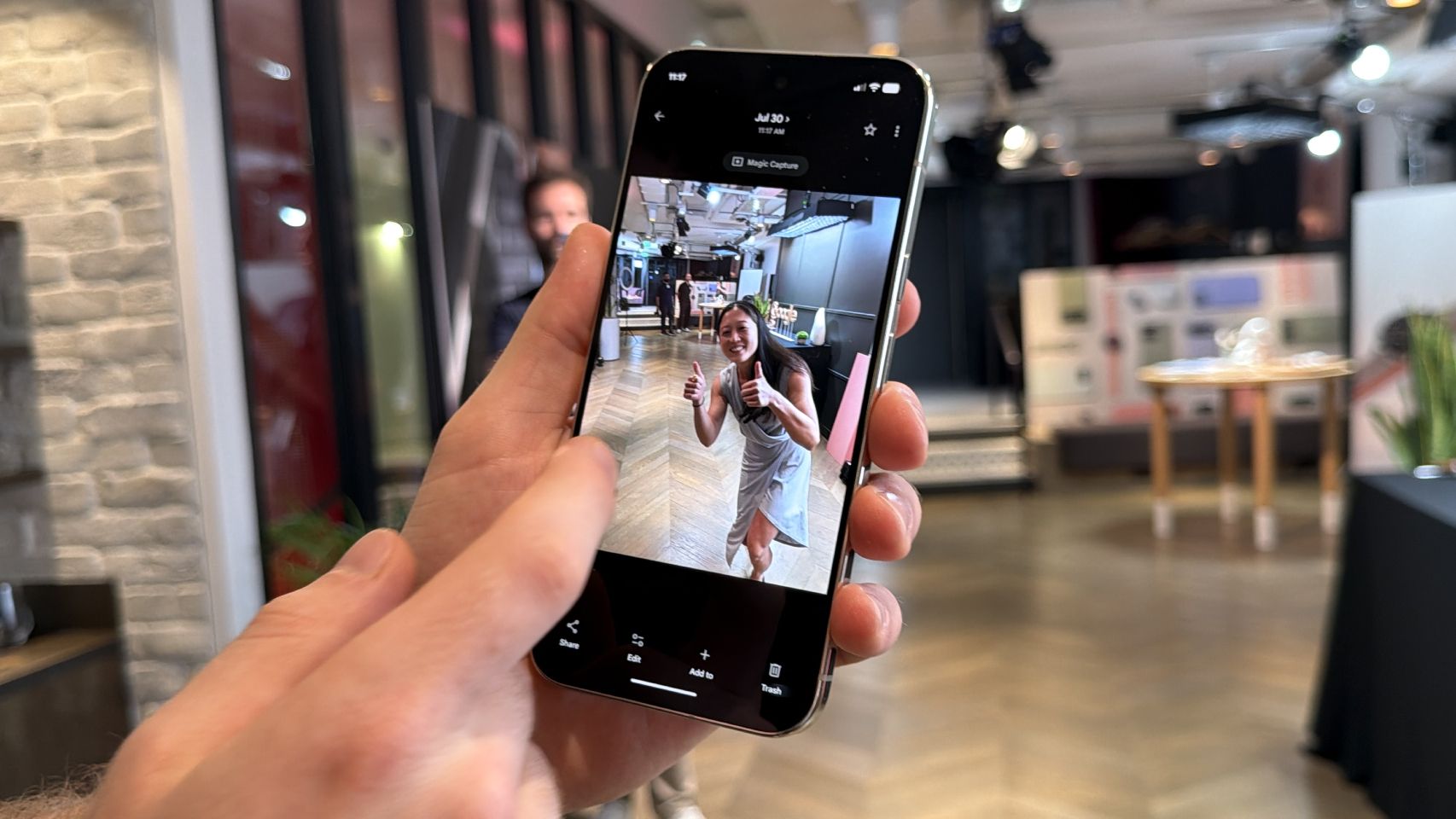 Modo de captura inteligente del Pixel 11 Pro