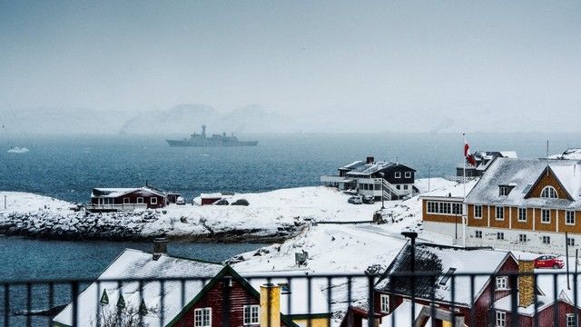 La capital de Gorenlandia, Nuuk. Imagen de archivo.