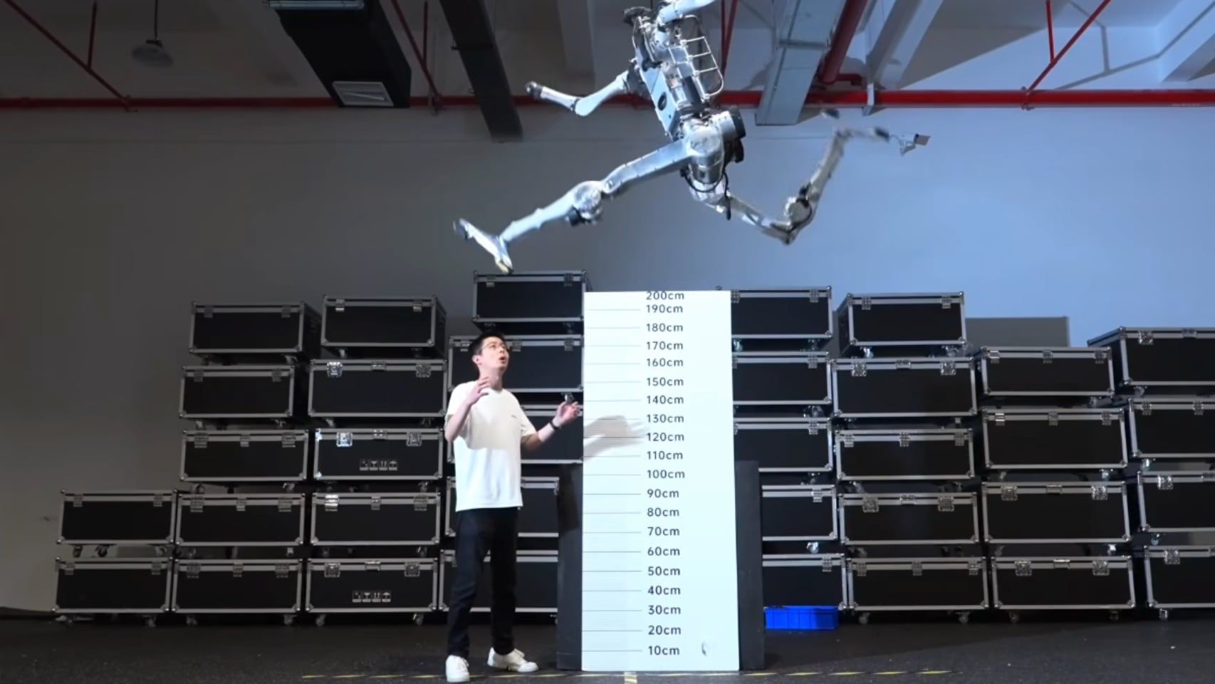 Robot saltando