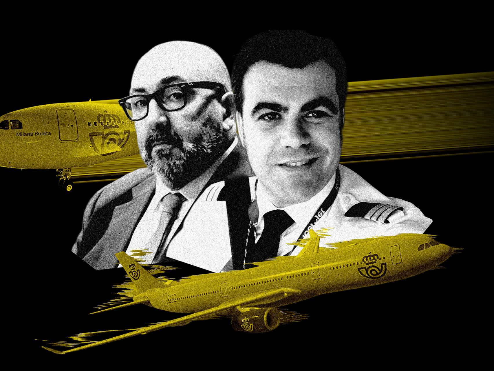 Koldo García y Ángel García Rosique, marido del exministro Miquel Iceta