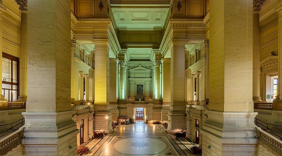 Palacio de Justicia, Bruselas, Bélgica
