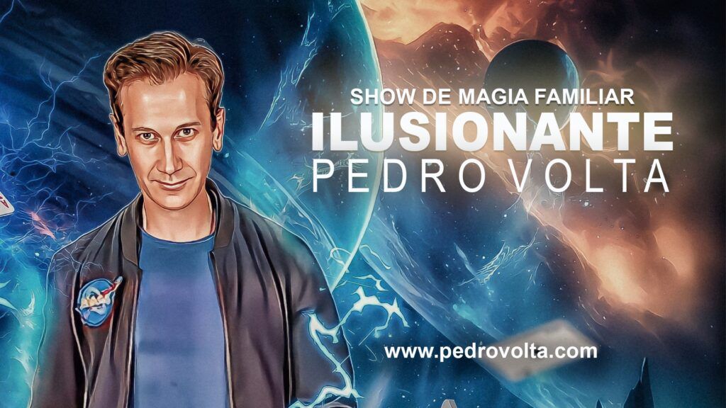 Cartel del espectáculo de Pedro Volta