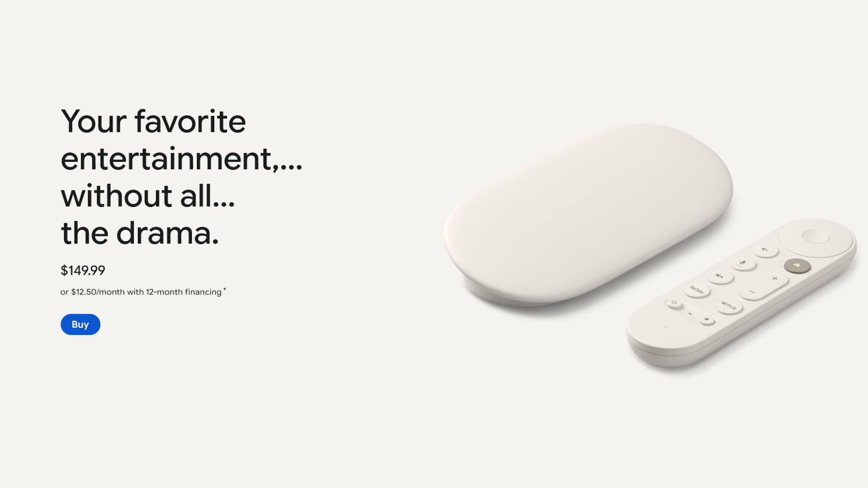 Nuevo precio del Google TV Streamer