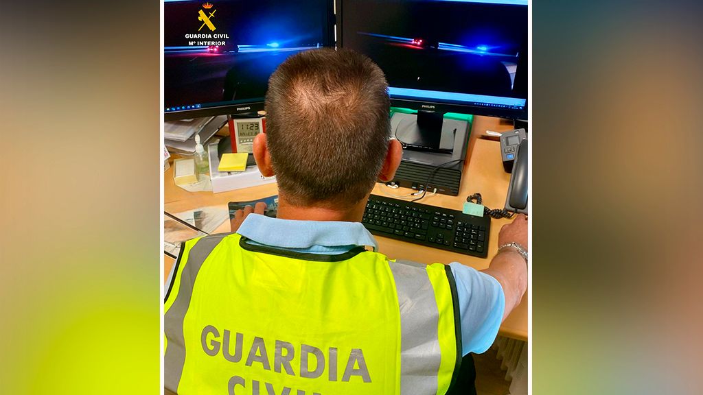 Un guardia civil.
