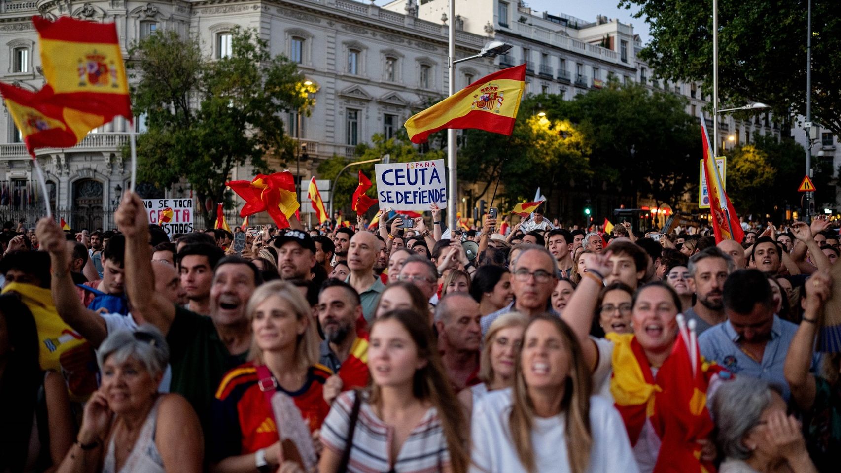 Manifestaciones por Ceuta hoy, en directo