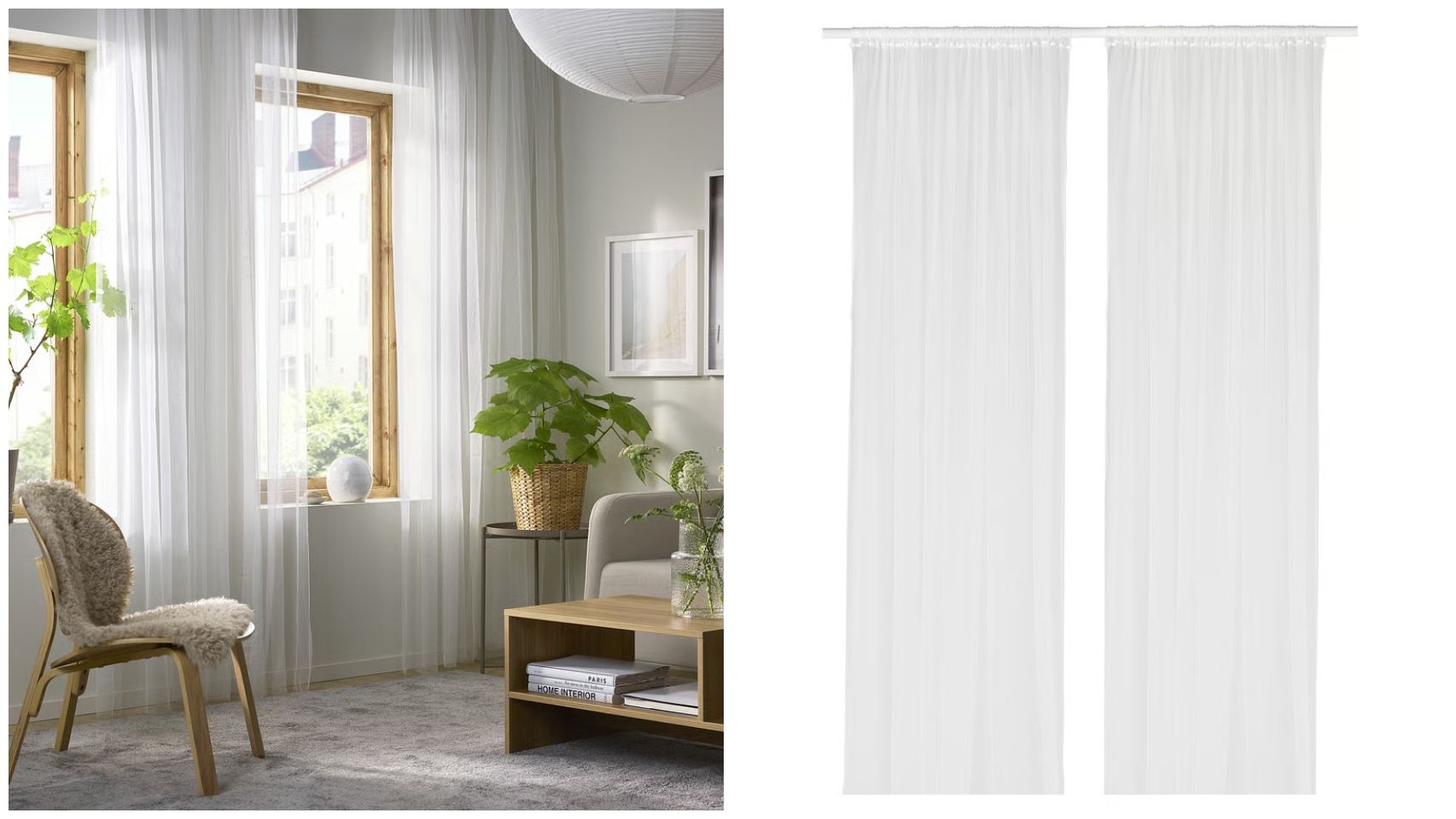 Cortinas de red Lill.