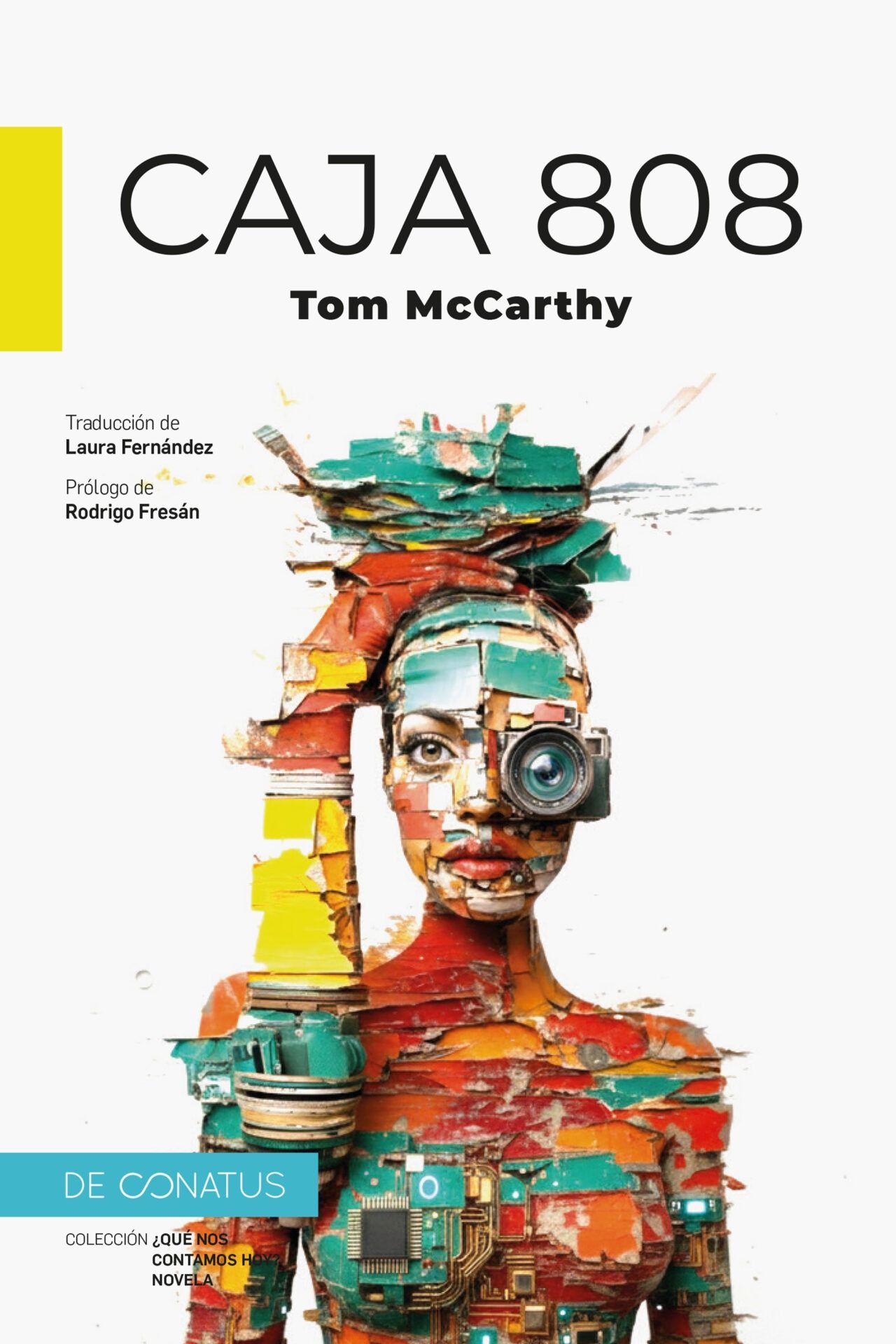 Portada de 'Caja 808' de Tom McCarthy.