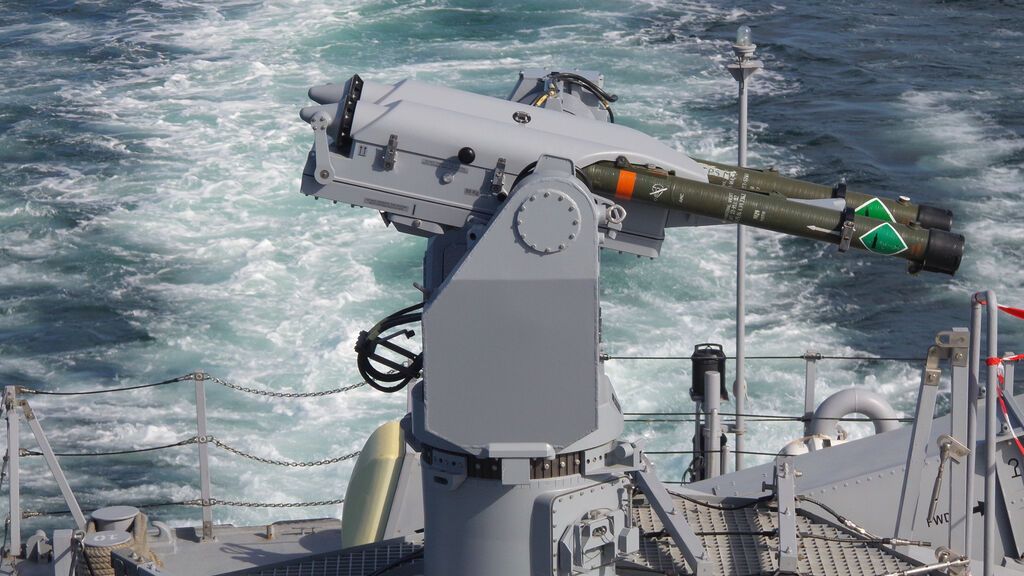 Sistema antimisiles Simbad-RC de MBDA