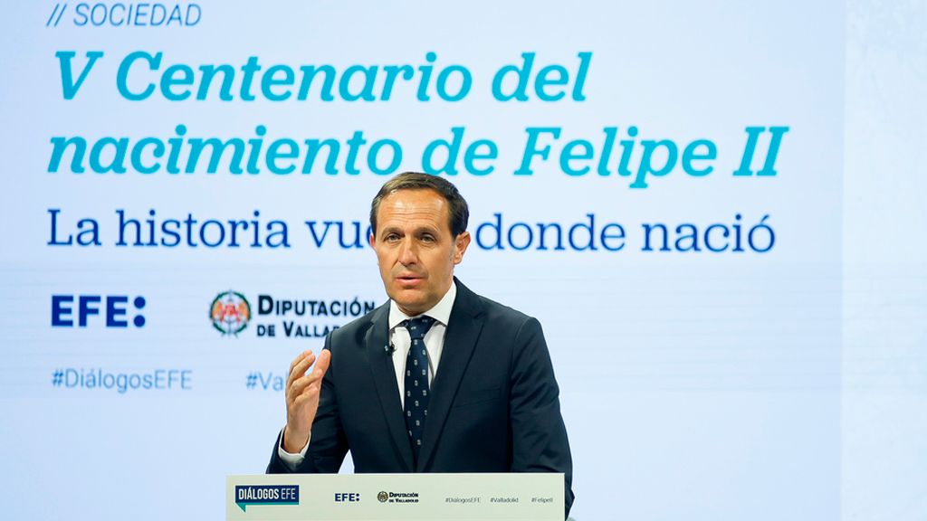 Conrado Íscar, presidente de la Diputación de Valladolid.