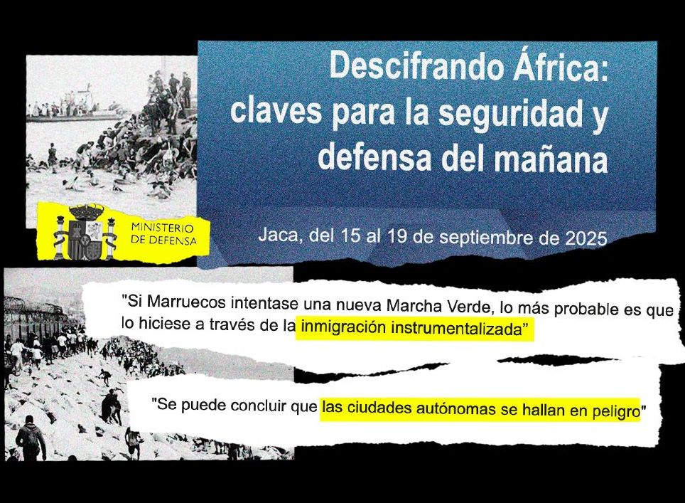 Un estudio publicado por Defensa vaticinó hace un año que Marruecos perpetraría una invasión encubierta en Ceuta