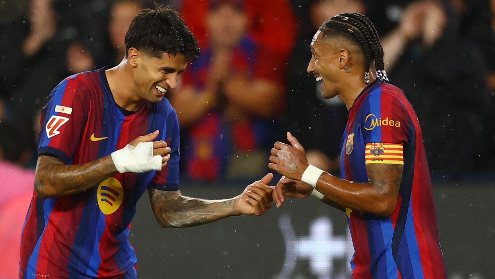 goleada ante el Racing de Santander y ya es el único equipo invicto en La Liga
