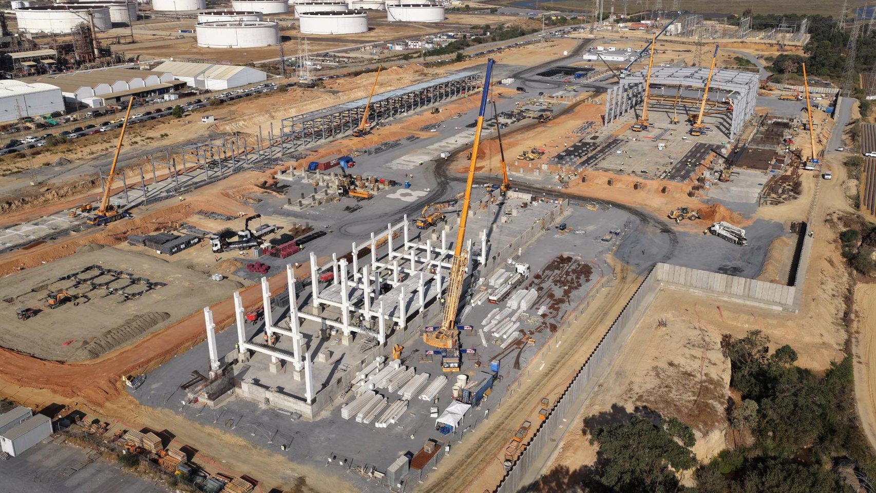 Inicio de construcción de la planta de hidrógeno verde en Huelva
