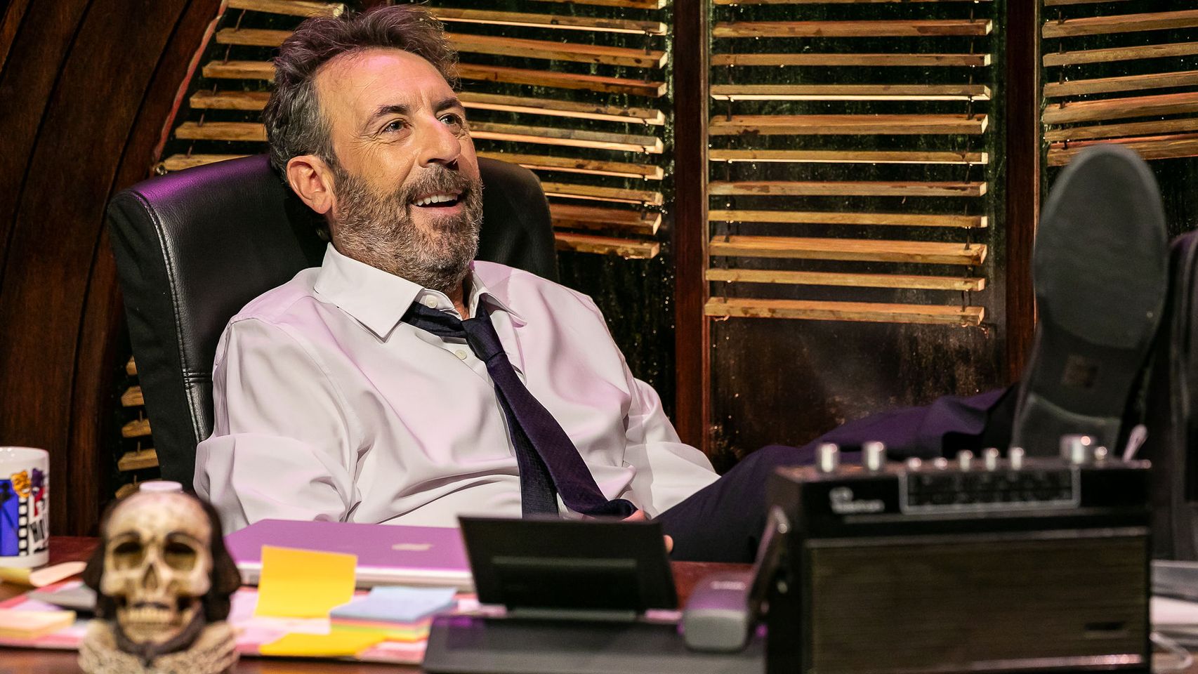 Antonio Molero en la obra teatral 'Se nos fue de las manos'.