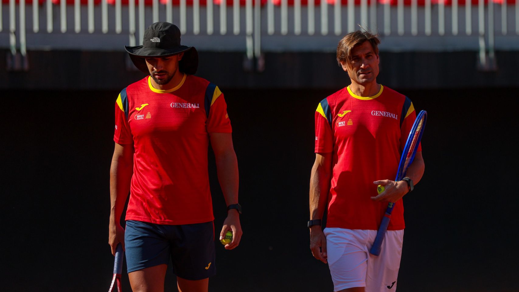 Un leve terremoto sacude al equipo español de Copa Davis mientras entrenaba en Chile
