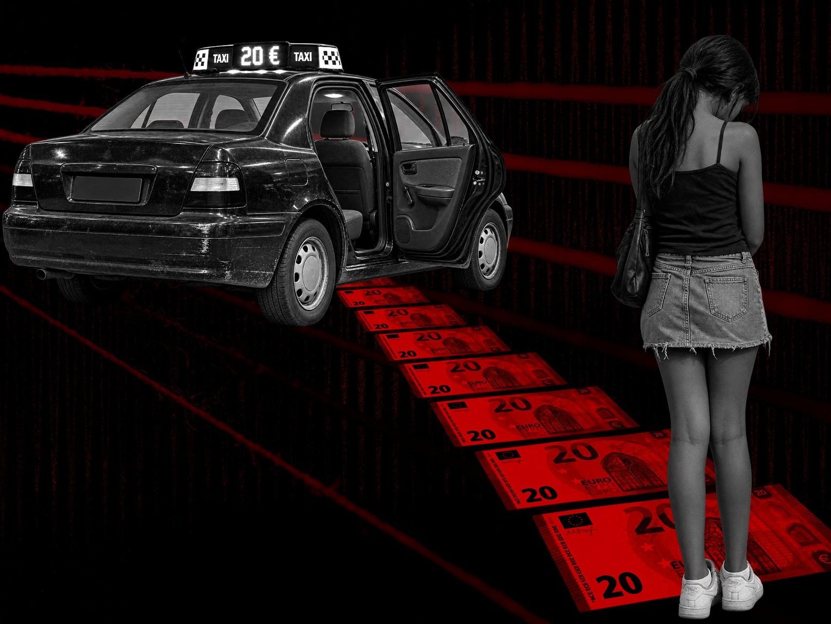 Las niñas que se prostituyen en Ceuta por 20€: taxis de mafias las recogen en la playa para llevarlas a clientes en las barriadas