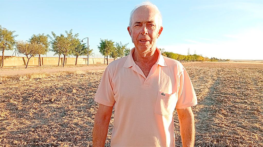 Alfredo García Barajas, agricultor y ganadero.
