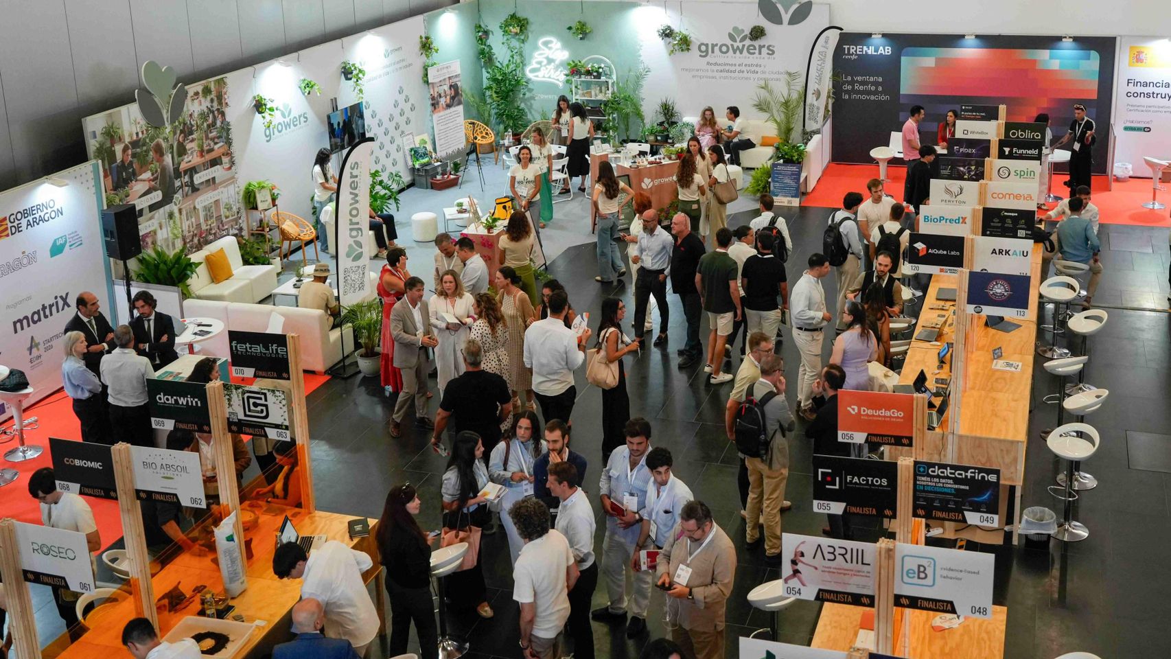Emprendedores digitales en el Al Andaluz Innovation Venture de Sevilla.