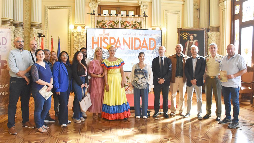 Presentación de los actos del Día de la Hispanidad. 