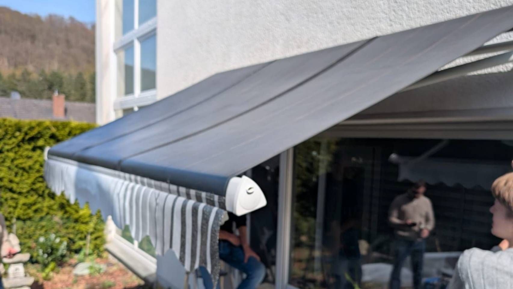 El toldo solar de SolarMarkise.