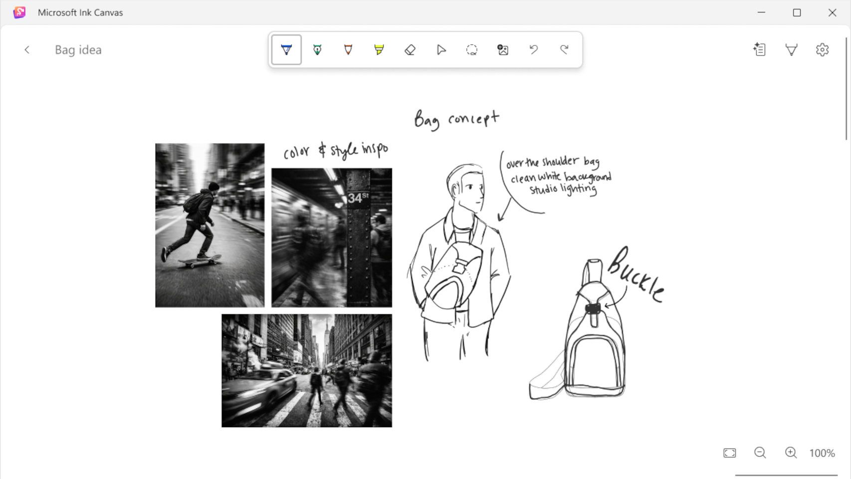 Microsoft Ink Canvas
