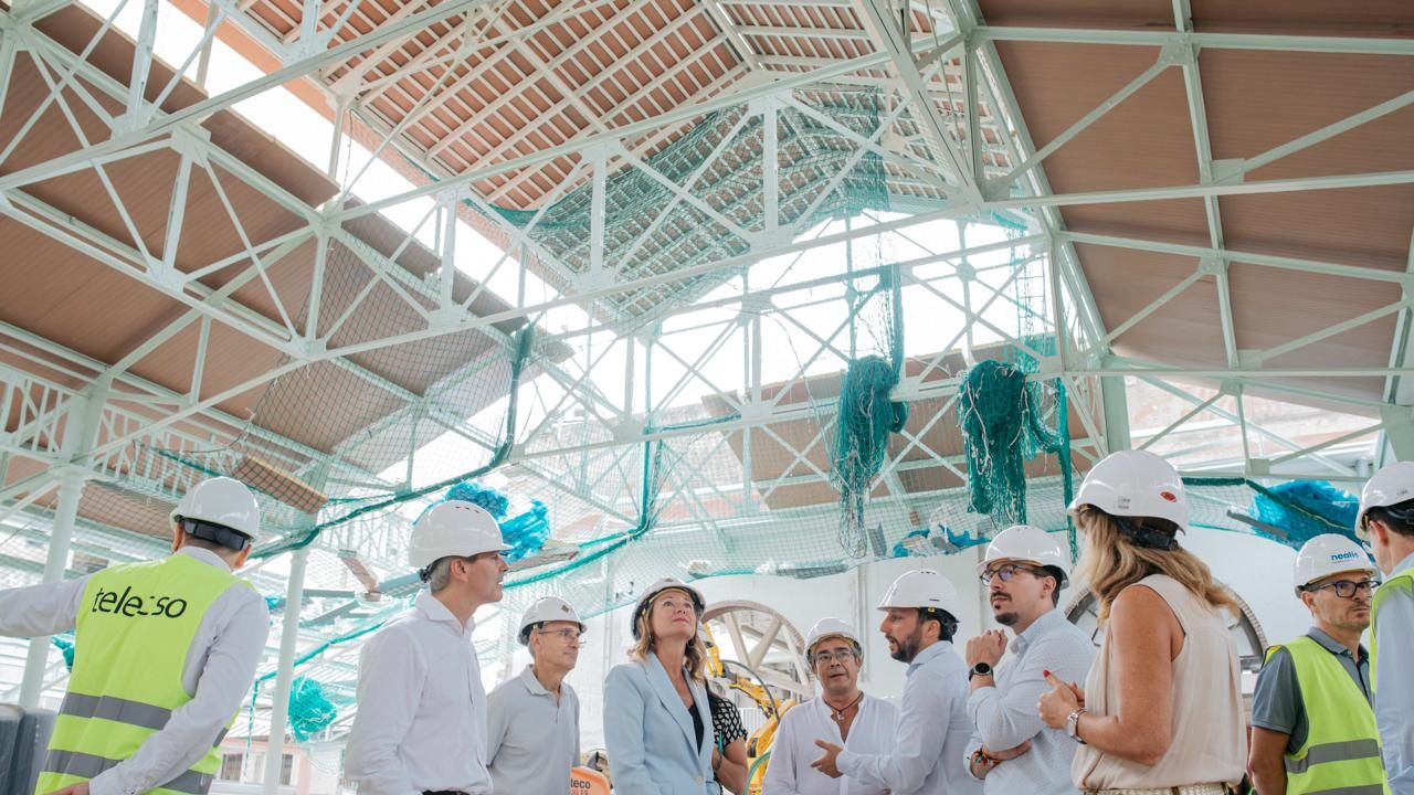 Así avanzan las obras del Mercado Central de Castellón: 60% de ejecución y terminadas en marzo de 2027