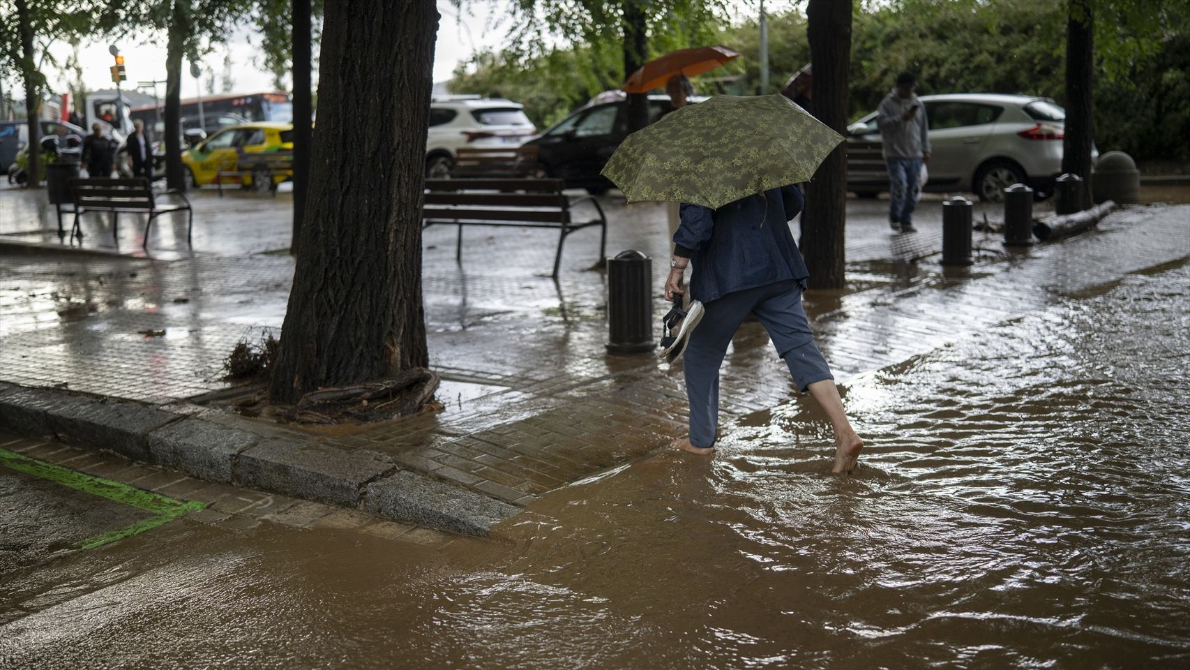alerta por «peligro extraordinario» de lluvias e inundaciones, en directo